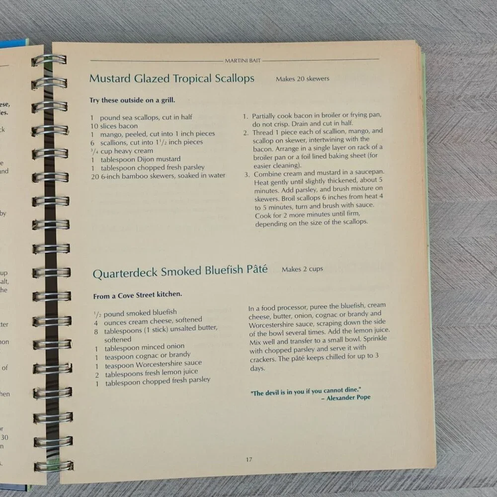 Mystic Seaport Seafood Secrets Cookbook Connecticut Local Ethnic Recipes Vintage